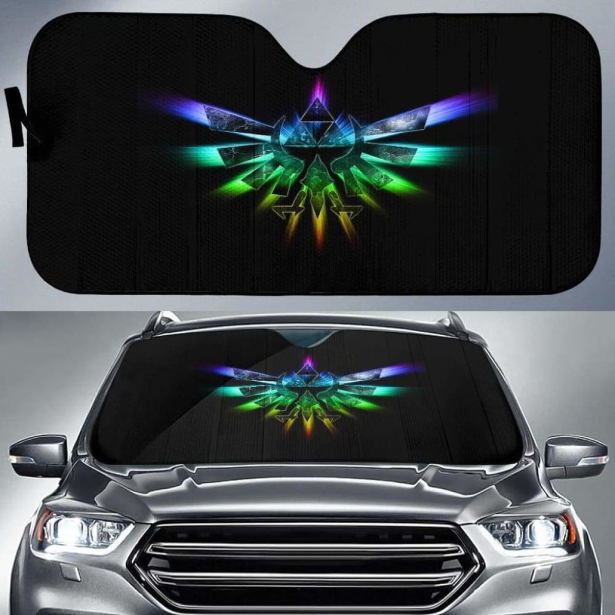 Legend of Zelda Car Sunshade 918b Universal Fit