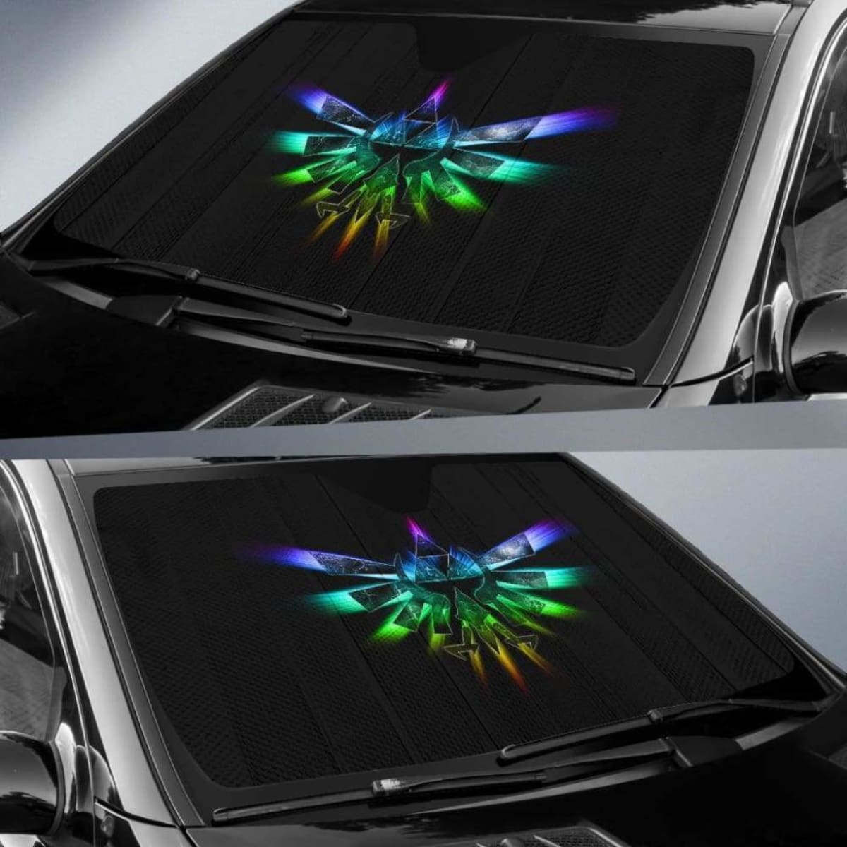 Legend of Zelda Car Sunshade 918b Universal Fit