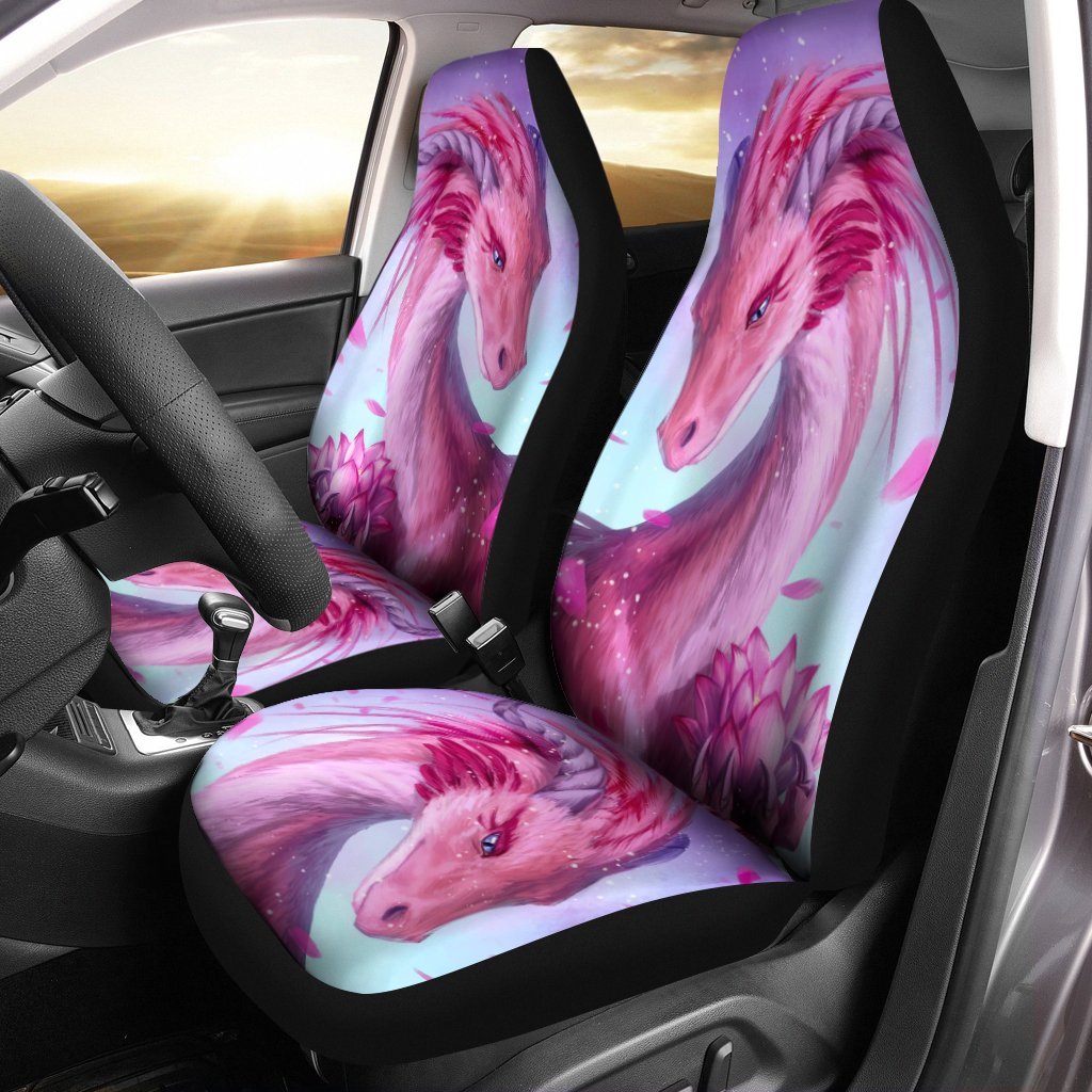 Legendary Creature Dragon Car Seat Covers Custom Cool Car Accessories