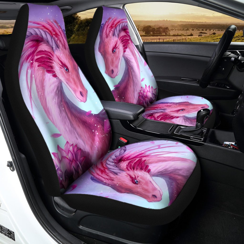 Legendary Creature Dragon Car Seat Covers Custom Cool Car Accessories