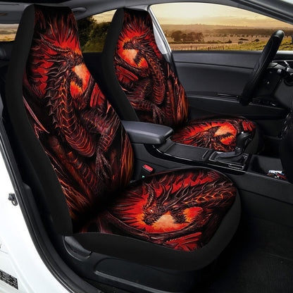 Legendary Creature Dragon Car Seat Covers Custom Gift Idea