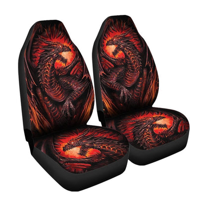 Legendary Creature Dragon Car Seat Covers Custom Gift Idea