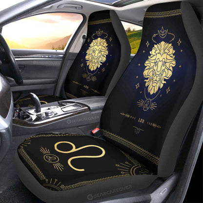 Leo Car Seat Covers Custom Zodiac Car Accessories