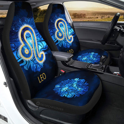 Leo Car Seat Covers Custom Zodiac Car Accessories