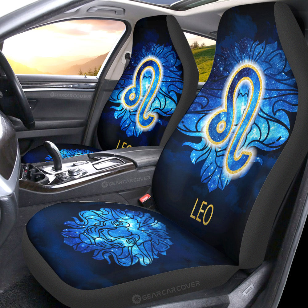 Leo Car Seat Covers Custom Zodiac Car Accessories