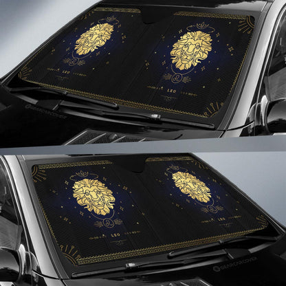 LeoCar Sunshade Custom Zodiac Car Interior Accessories