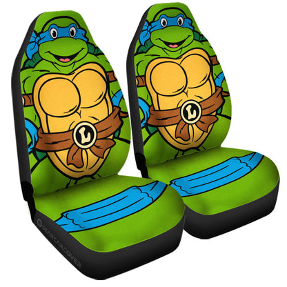 Leonardo Car Seat Covers Custom Ninja Turtle Car Accessories