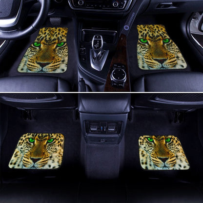 Leopard Car Floor Mats Custom Wild Animal Car Interior Accessories