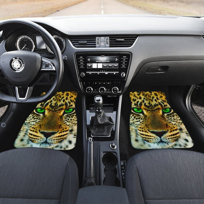 Leopard Car Floor Mats Custom Wild Animal Car Interior Accessories