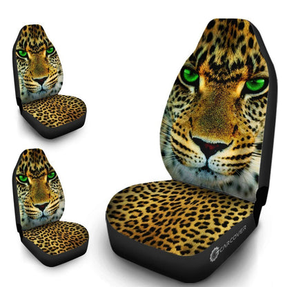 Leopard Car Seat Covers Custom Cool Wild Animal Car Accessories