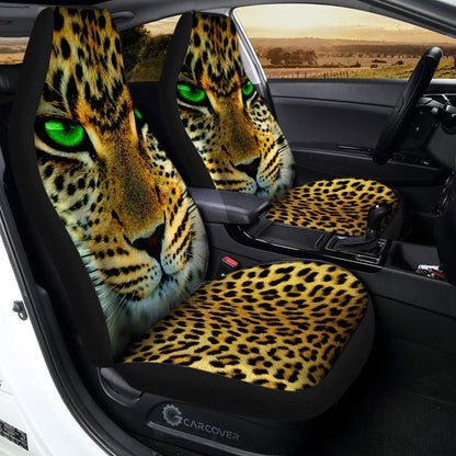 Leopard Car Seat Covers Custom Cool Wild Animal Car Accessories