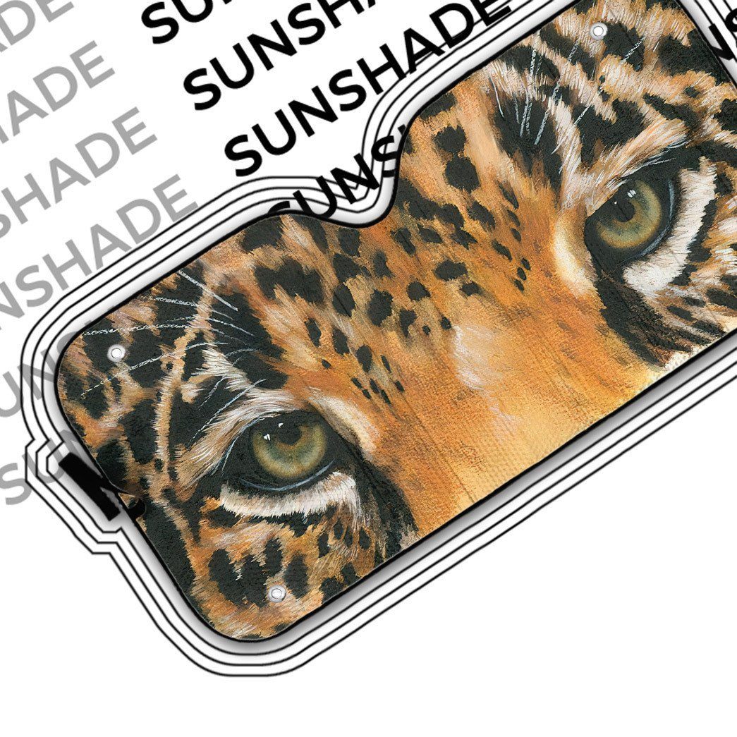Gearhuman 3D Leopard Eyes Sunshade