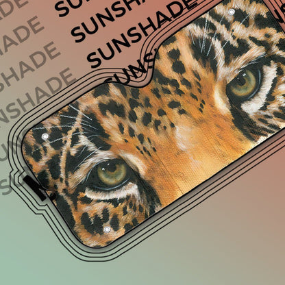 Gearhuman 3D Leopard Eyes Sunshade