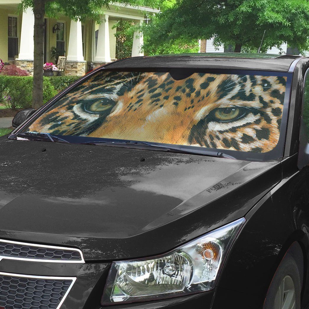 Gearhuman 3D Leopard Eyes Sunshade