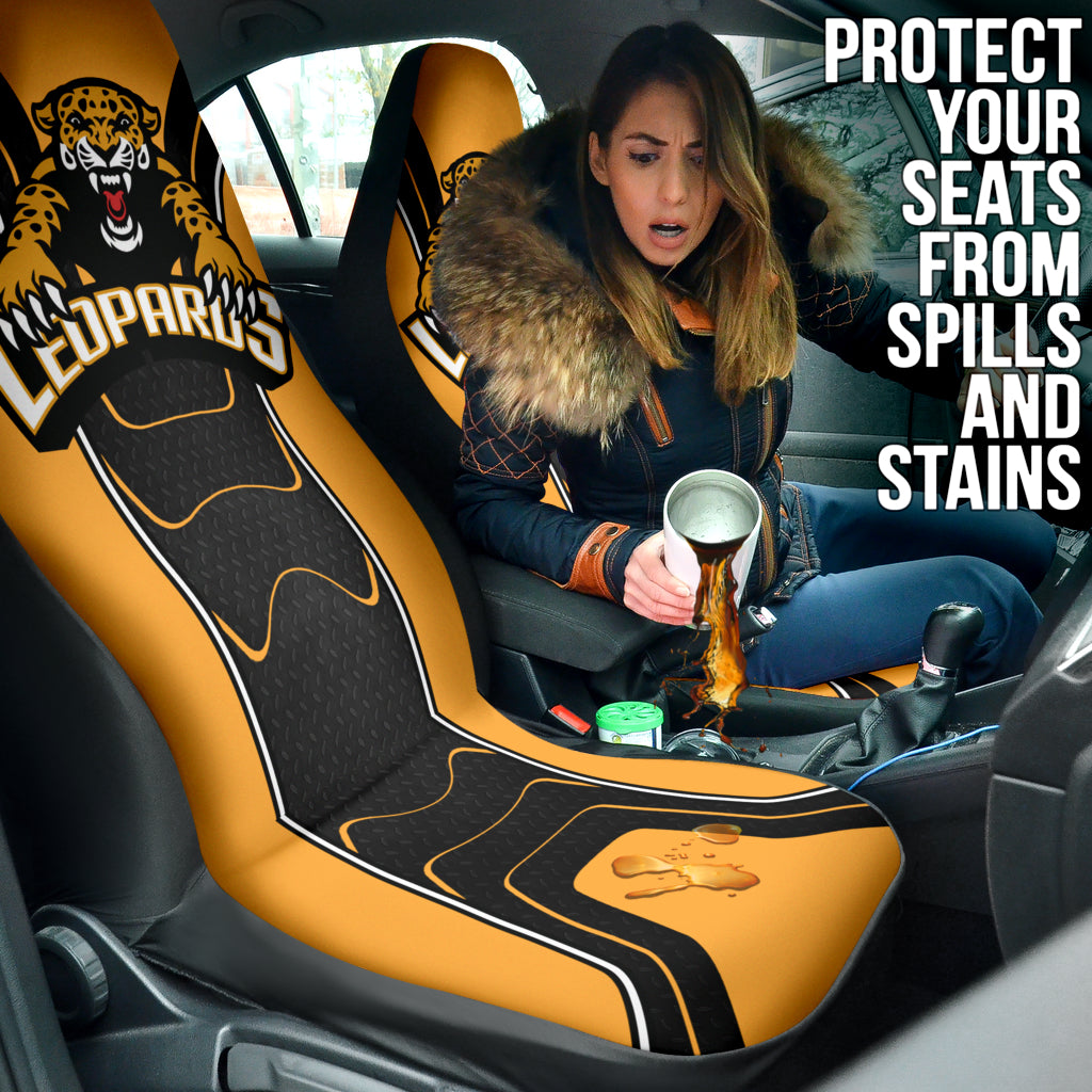 Leopard Logo Symbol Car Seat Covers Car Accessories Ci220519-10