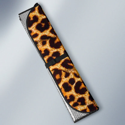 Leopard Pattern  Car Auto Sun Shades Windshield Accessories Decor Gift