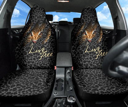 Leopard Skin Wild Car Seat Covers Car Accessories Ci220519-02