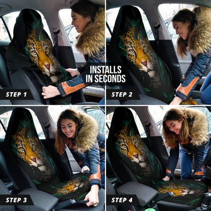 Leopard Wild Car Seat Covers Car Accessories Ci220519-05