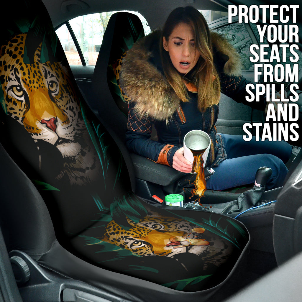 Leopard Wild Car Seat Covers Car Accessories Ci220519-05