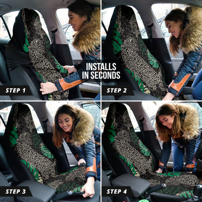 Leopard Wild Pattern Car Seat Covers Car Accessories Ci220519-07