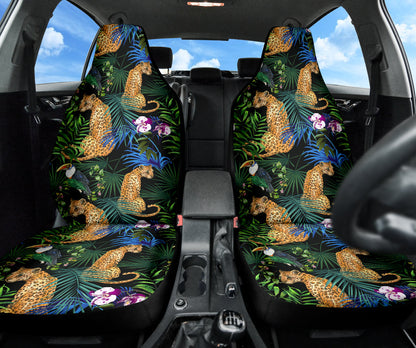 Leopard Wild Pattern Car Seat Covers Car Accessories Ci220519-06