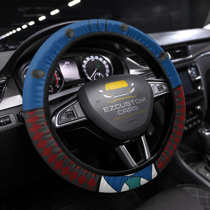 Leorio Anime Steering Wheel Cover Custom Anime Hunter x Hunter Car Accessories