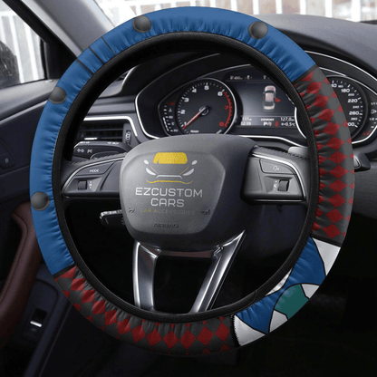 Leorio Anime Steering Wheel Cover Custom Anime Hunter x Hunter Car Accessories