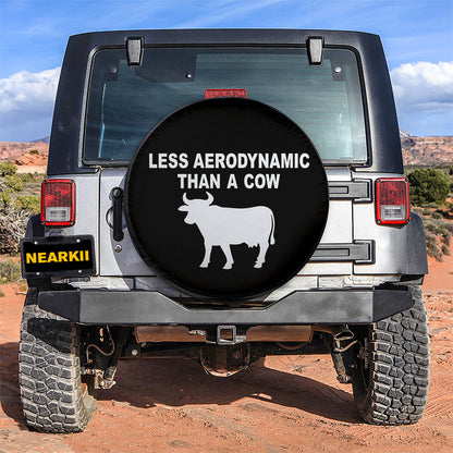 Less Aerodynamic Than A Cow Jeep Car Spare Tire Cover