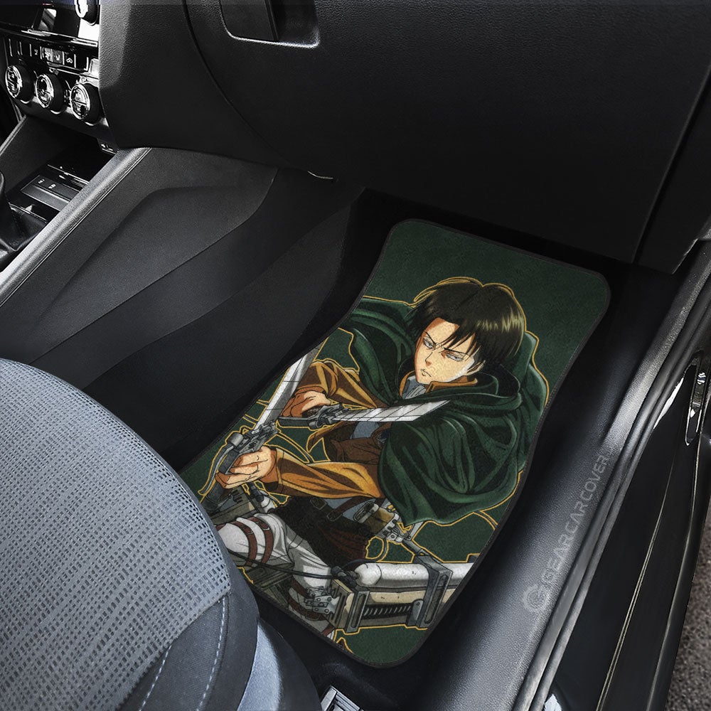 Levi Ackerman Car Floor Mats Custom