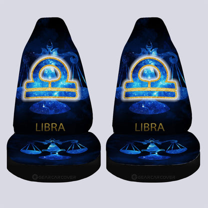 Libra Car Seat Covers Custom Zodiac Car Accessories