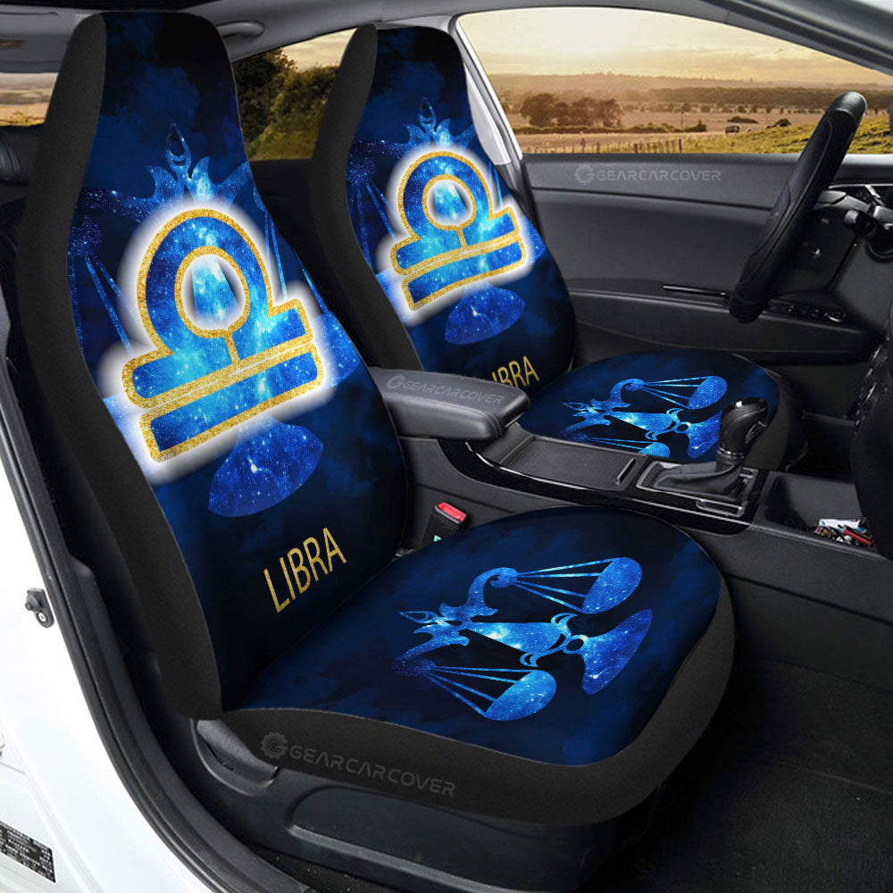 Libra Car Seat Covers Custom Zodiac Car Accessories