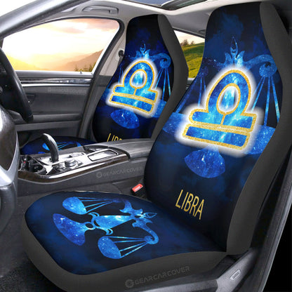 Libra Car Seat Covers Custom Zodiac Car Accessories