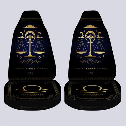 Libra Car Seat Covers Custom Zodiac Car Accessories