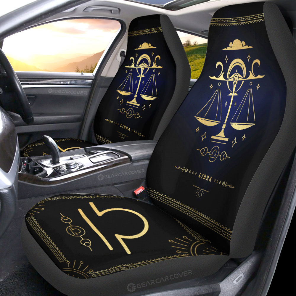 Libra Car Seat Covers Custom Zodiac Car Accessories