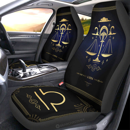 Libra Car Seat Covers Custom Zodiac Car Accessories