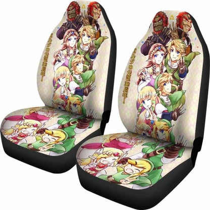 Link And Zelda Car Seat Covers Universal Fit 051012