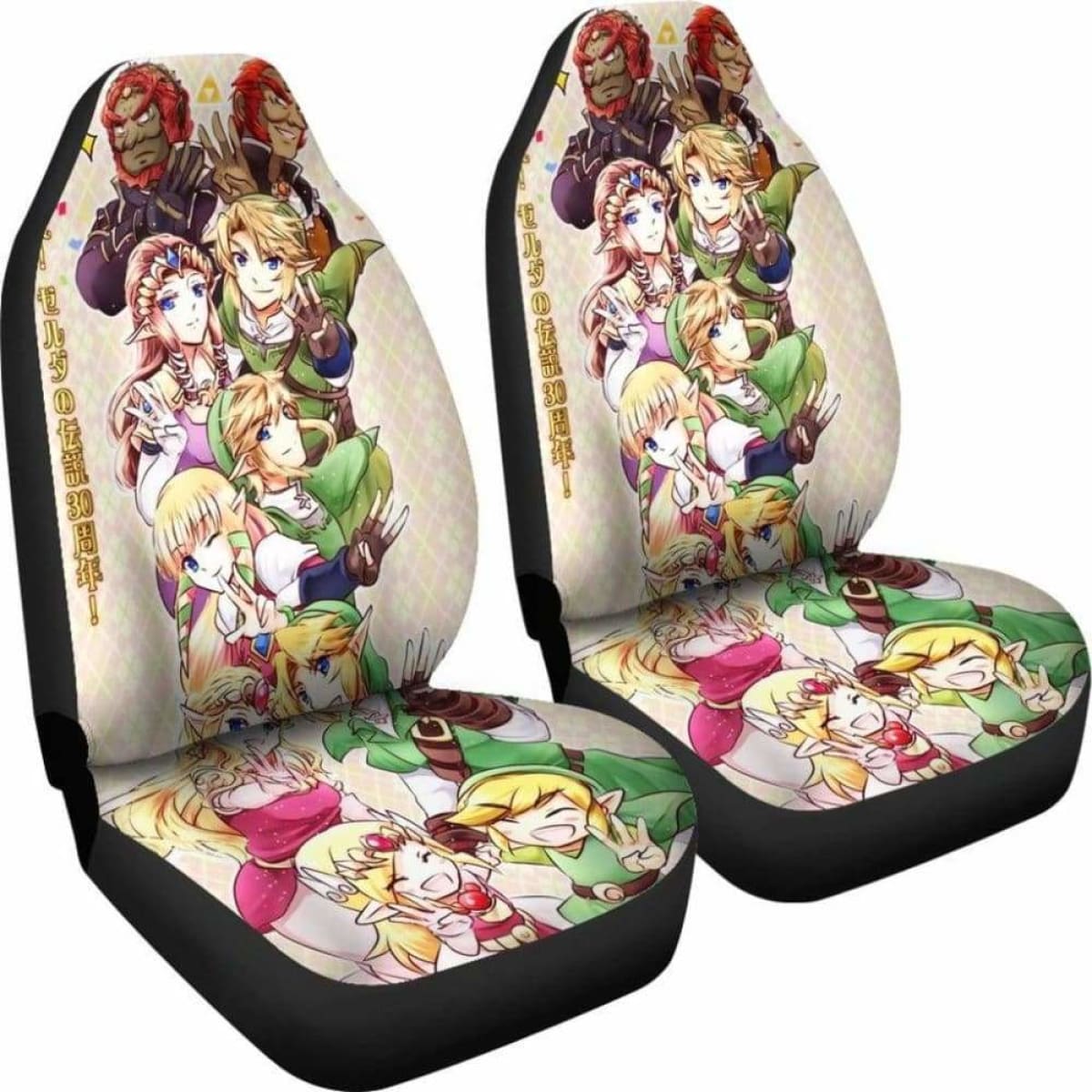 Link And Zelda Car Seat Covers Universal Fit 051012