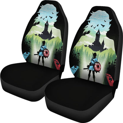 Link Art Car Seat Covers Legend Of Zelda Games H040120 Universal Fit 225311