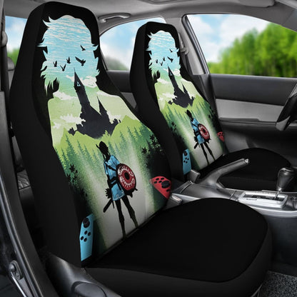 Link Art Car Seat Covers Legend Of Zelda Games H040120 Universal Fit 225311