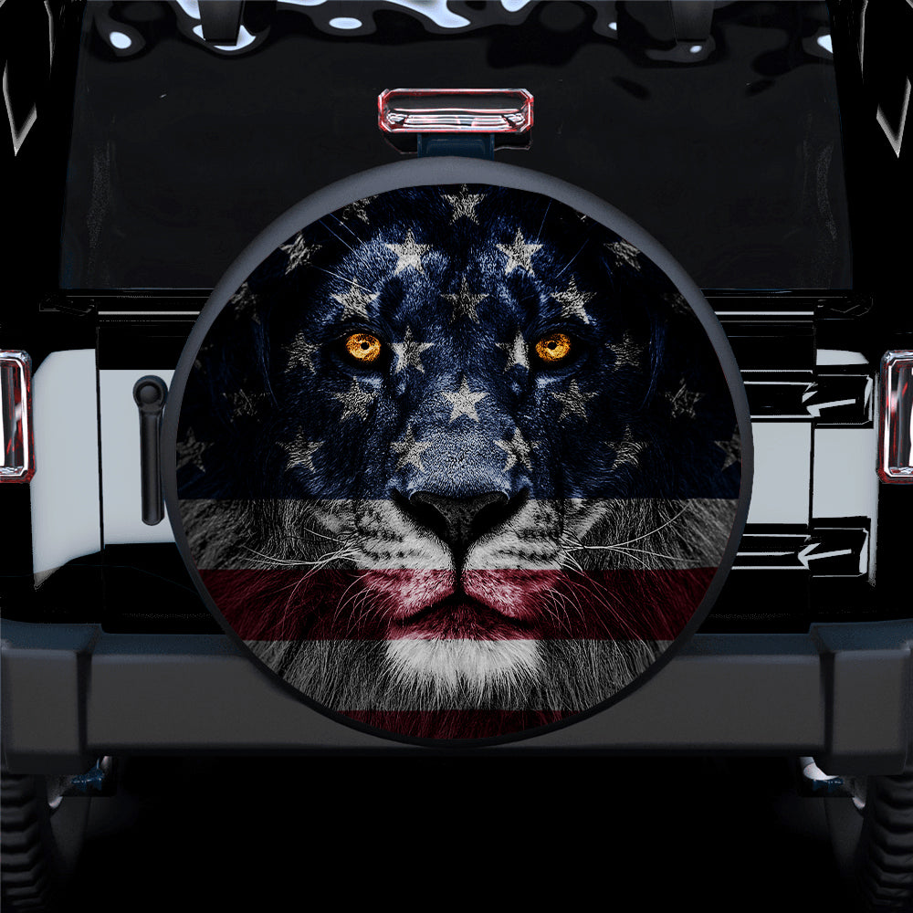 Lion America USA Jeep Car Spare Tire Cover