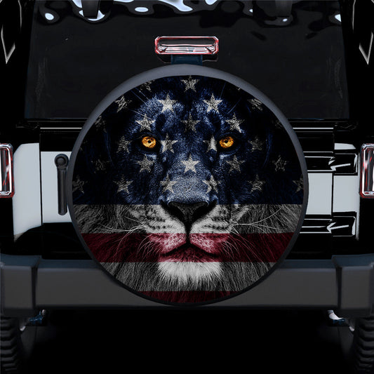 Lion America USA Jeep Car Spare Tire Cover