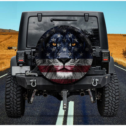 Lion America USA Jeep Car Spare Tire Cover