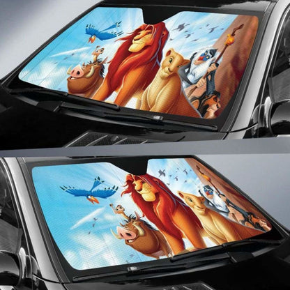 Lion King Car Auto Sun Shade 211626 Universal Fit