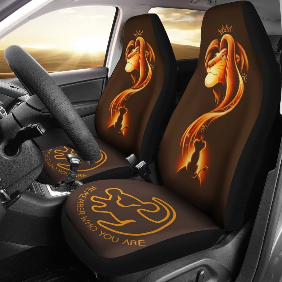 Lion King Remember Who You Are Car Seat Covers Nh07 Universal Fit 225721