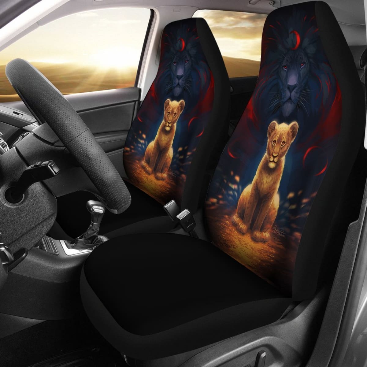 Lion King Seat Covers Amazing Best Gift Ideas 2020 Universal Fit 090505