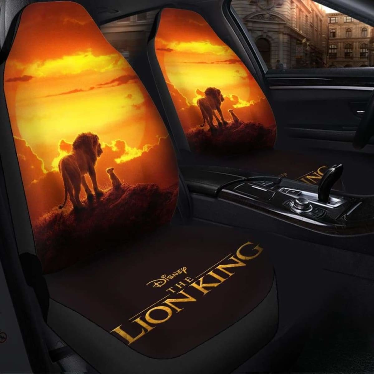 Lion King 2019 Seat Covers 101719 Universal Fit