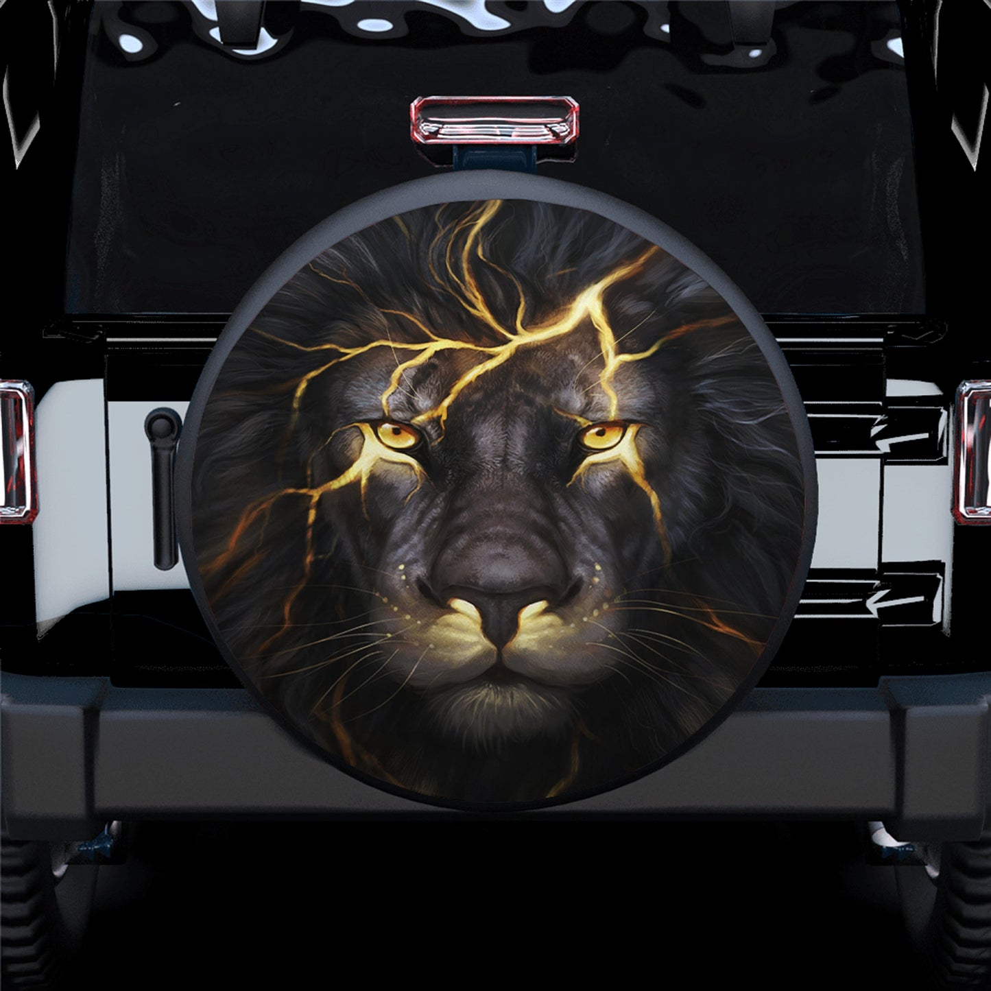 Lion Spare Tire Cover