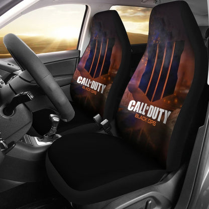 Logo Black Ops Call Of Duty Car Seat Covers Lt04 Universal Fit 225721