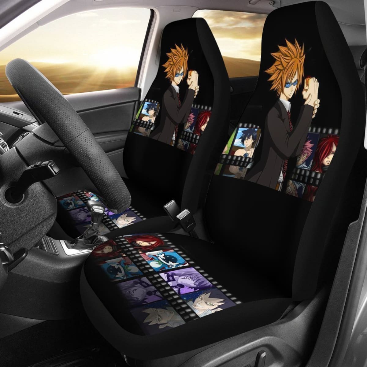 Loke Fairy Tail Car Seat Covers Lt04 Universal Fit 225721