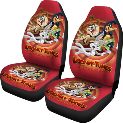 Looney Tunes Car Seat Covers Cartoon Fan Gift H200212 Universal Fit 225311